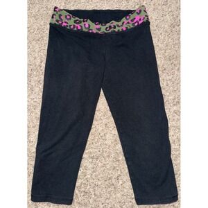 Y2K Victoria's secret PINK Low Rise Yoga Capri Pink Cheetah Size‎ Small